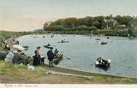 Picture of A date out by the boating lake